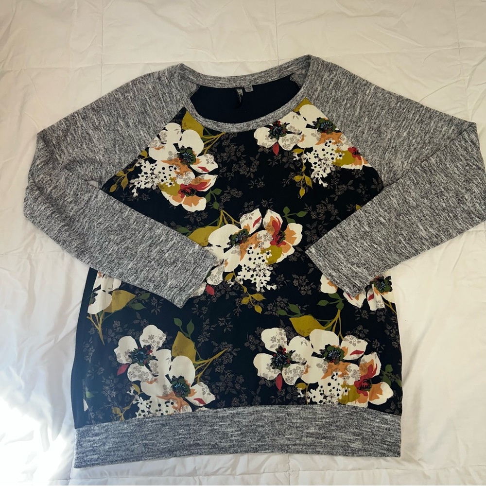 Kut from the Kloth Floral Print Long Sleeve Top - Picture 4 of 6